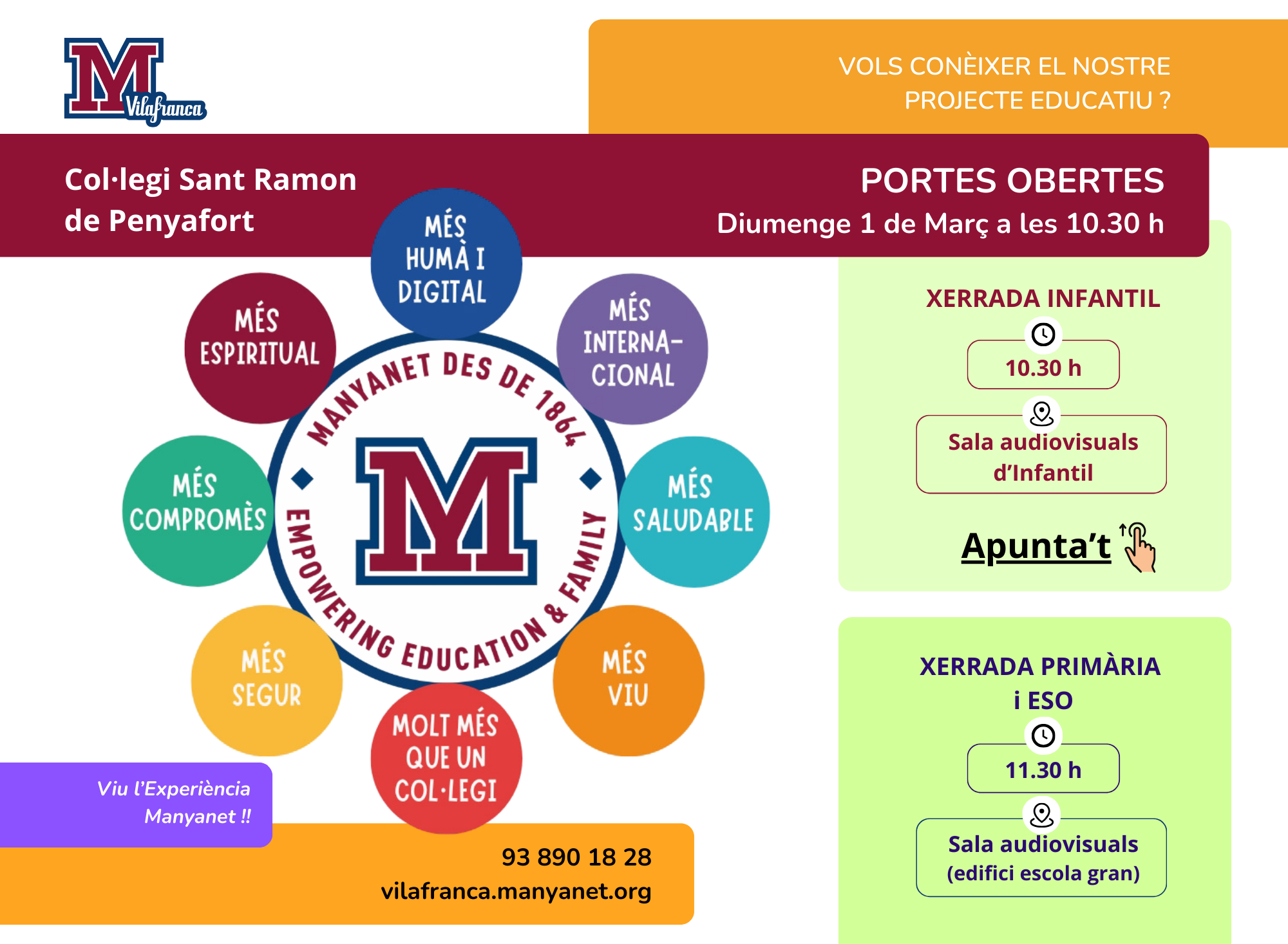 Portes Obertes - Col·legi Sant Ramon de Penyafort